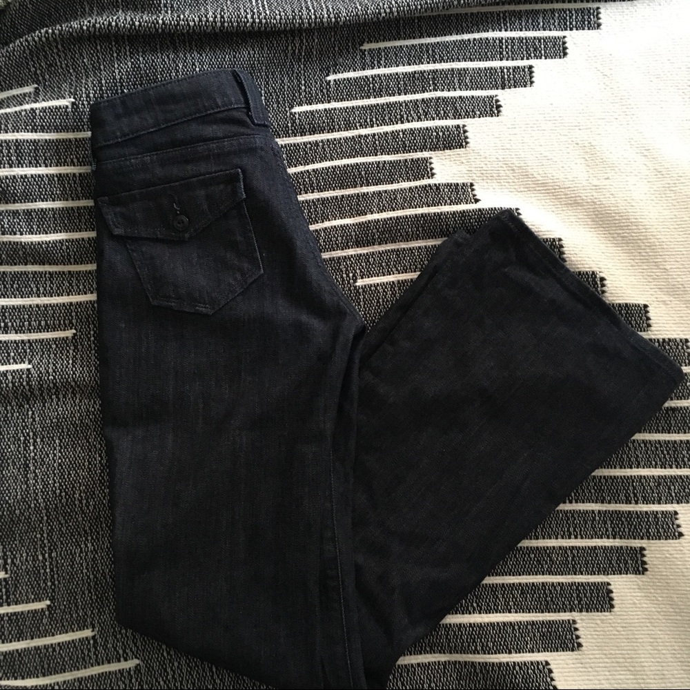 7 for All Mankind wide leg jeans size 25